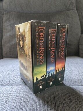 The Lord of the Rings Trilogy Box Set Movie Cover Paperbacks